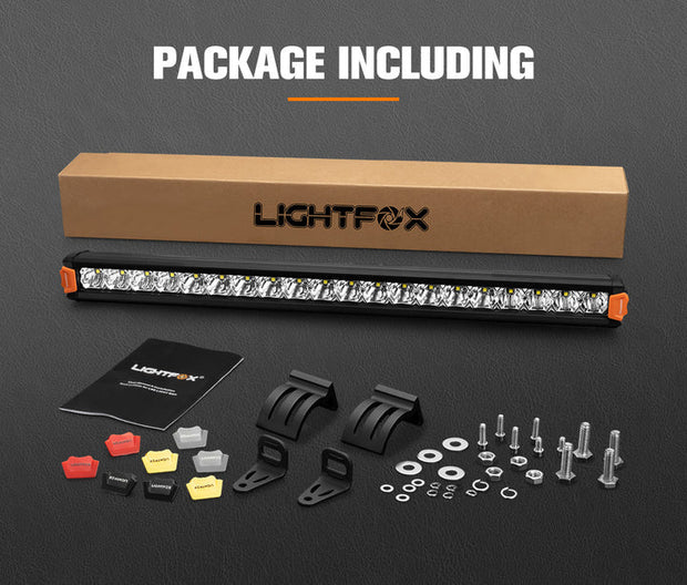 Lightfox Vega Series 20inch LED Light Bar 1 Lux @ 453M IP68 Rating 12,580 Lumens