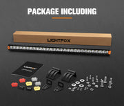 Lightfox Vega Series 28inch LED Light Bar 1 Lux @ 494M IP68 Rating 17,612Lumens