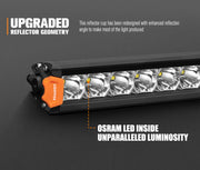 Lightfox Vega Series 8inch LED Light Bar 1 Lux @ 606m IP68 Rating 8,856 Lumens
