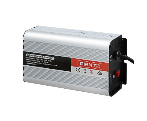 Giantz 12V Car Battery Charger Inverter 20 Amp