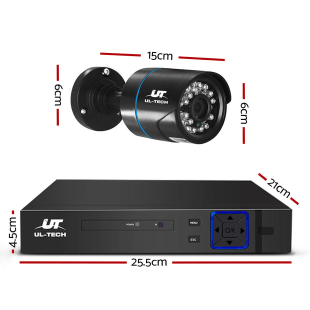 UL Tech 1080P 4 Channel CCTV Security Camera