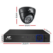 UL-Tech CCTV Security System 2TB 4CH DVR 1080P 4 Camera Sets