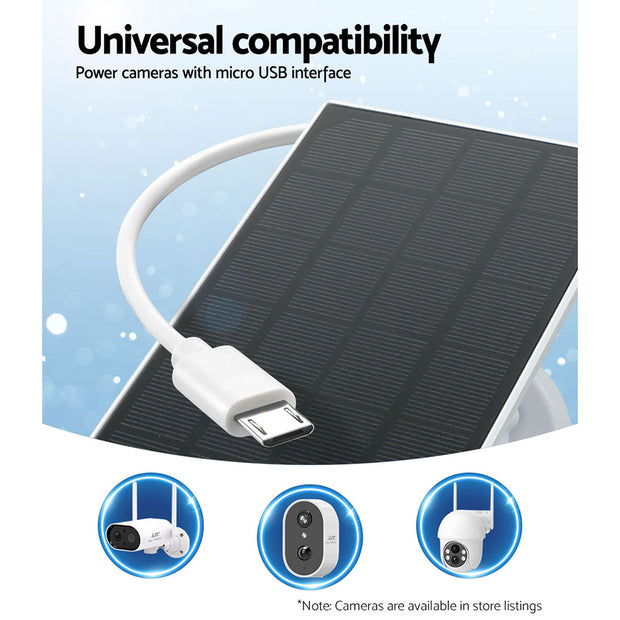 UL-tech Wireless IP Camera Solar Panel