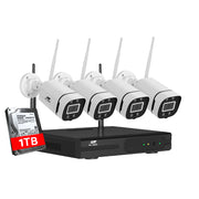 UL-tech 3MP Wireless CCTV Security Camera System WiFi Home Outdoor 8CH NVR 1TB