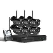 UL-TECH Security Camera Wireless System CCTV 4CH 6 Camera Bullet 2TB NVR