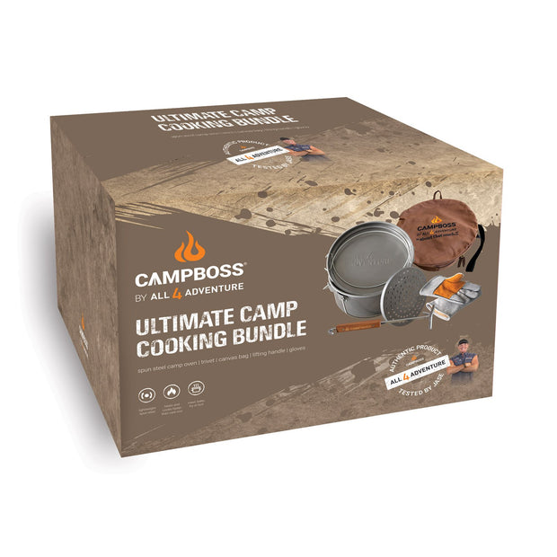 Campboss by All 4 Adventure Ultimate Camp Cooking Bundle