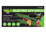 HULK ATV WINCH 1500LBS 0.69HP 12V STEEL CABLE