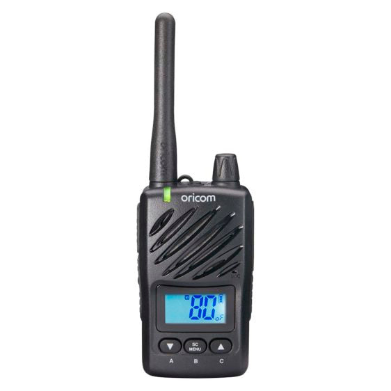 Oricom ULTRA550 Waterproof 5 Watt Handheld UHF CB Radio