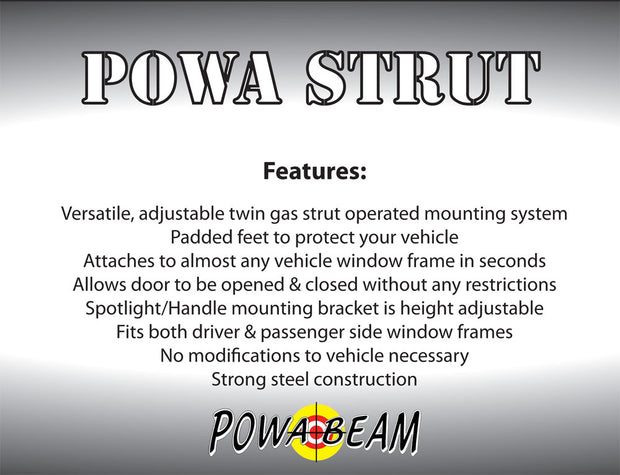 Powa Beam Powa Strut Window Setup for Spotlight