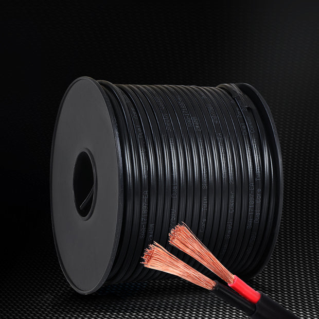 4MM 100M Twin Core Wire Electrical Cable Extension Car 450V 2 Sheath