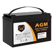 170AH 12V AGM Deep Cycle Battery