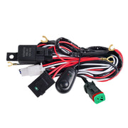 DT High Beam Wiring Loom Harness Kit LED Light Bar 12V 30A Plug And Play 3M