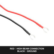 High Beam Wiring Loom Harness Kit LED light Bar 12V 30A 3M With Rocker Switch