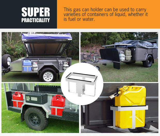 20L Jerry Can Holder Galvanized Steel
