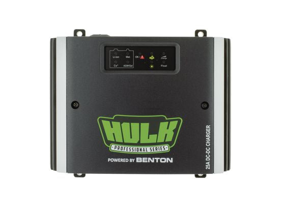 HULK DC-DC FULLY AUTOMATIC BATTERY CHARGER - 25 AMP 12V