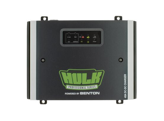 HULK DC-DC FULLY AUTOMATIC BATTERY CHARGER - 40 AMP 12V