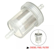 White Harder Fuel Line Kit for Diesel Heater