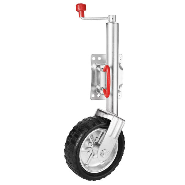 Jockey Wheel 10" Inch Swing Up Rubber Wheel 1000kg