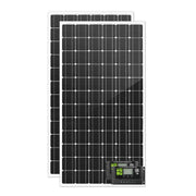 500W 12V Mono Solar Panel Kit Pair 250w