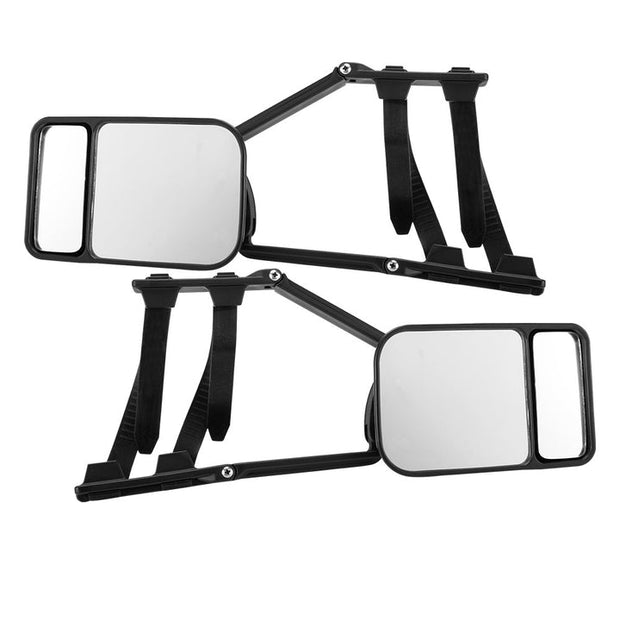 Pair Towing Mirrors Clip On Universal