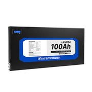 ATEMPOWER 12V 100Ah Slimline Lithium Battery LiFePO4