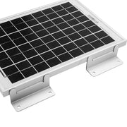 4PCS Solar Panel Z-Shape Brackets Aluminium Mounting Set For Roof
