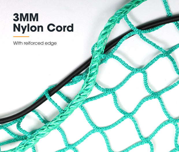 2x Cargo Net 2m x 3m Nylon 35mm Mesh Bungee Cord with Hooks