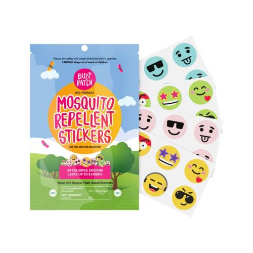 Buzz Patch Kids Non-Toxic All Natural Mosquito Patches