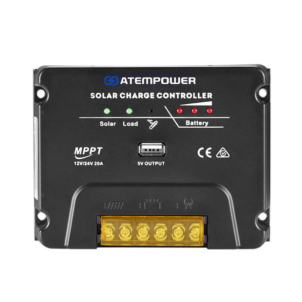 20A MPPT Solar Charge Controller Solar Panel Battery Regulator 12V/24V