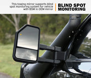 SAN HIMA Extendable Towing Mirrors for Toyota Landcruiser 200 Series 2007-2021
