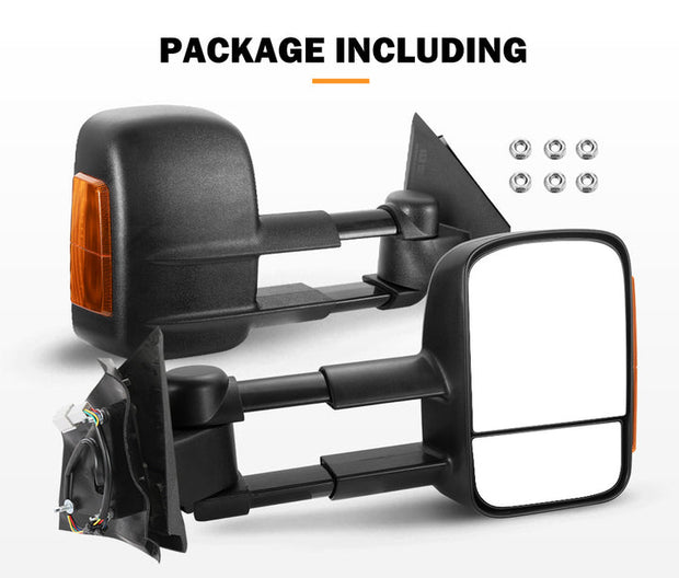 Towing Mirrors Extendable Mazda BT-50 MY 2012 - Mid Year 2020