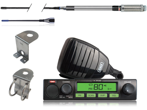GME TX3500SVP 5 WATT COMPACT UHF CB RADIO - VALUE PACK