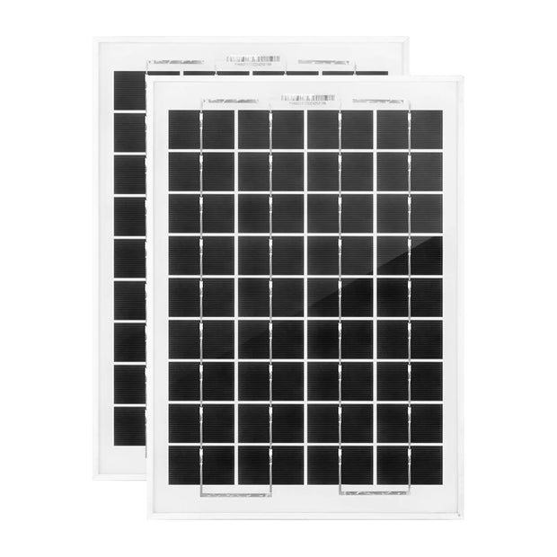 2x 12V 10W Solar Panel Kit