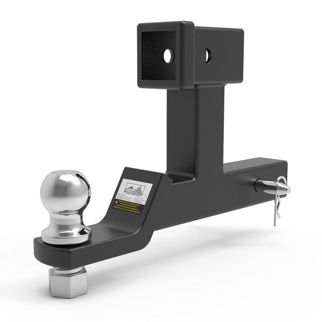 Dual Hitch Ball Mount Tongue Multi Use 2